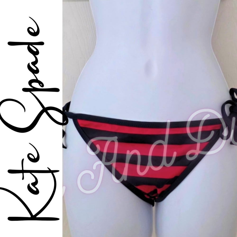 Kate Spade Classic Stripe Bikini Bottoms